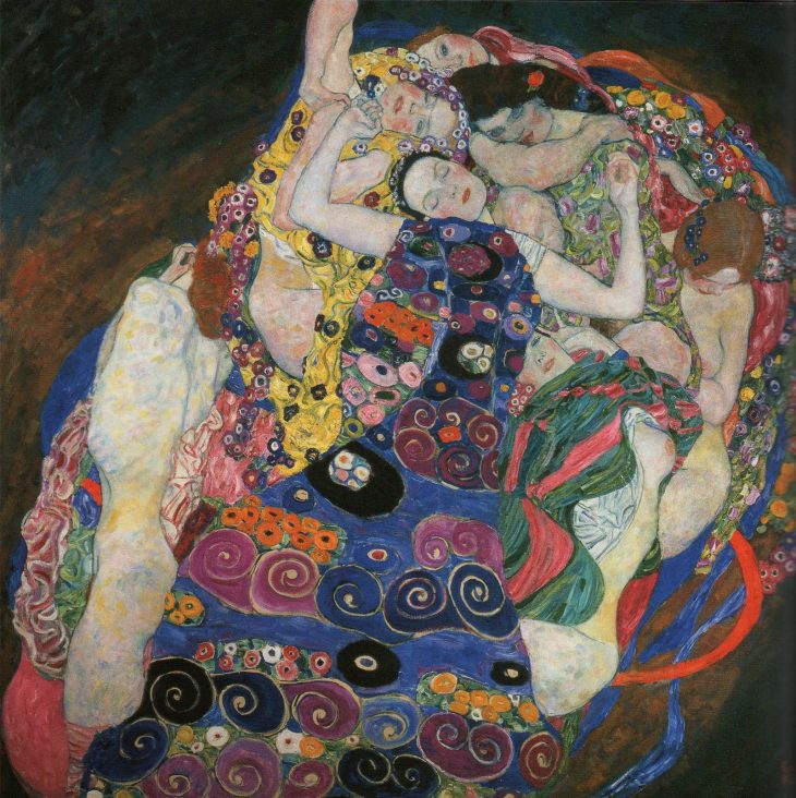 Klimt La joven 1913