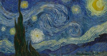 Van Gogh La noche estrellada 1889 mini