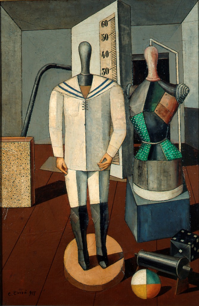 Carrá Madre e hijo 1918