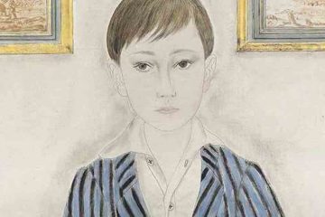 Foujita retrato de un chico 1923 mini