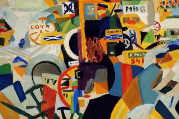 Barradas Calle de Barcelona a la 1 p.m. 1918 mini