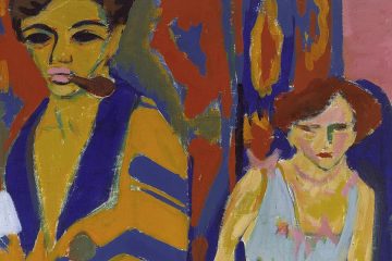 Kirchner Autorretrato con modelo 1910 mini