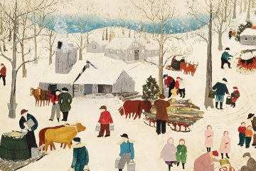 Abuela Moses Sugaring off mini