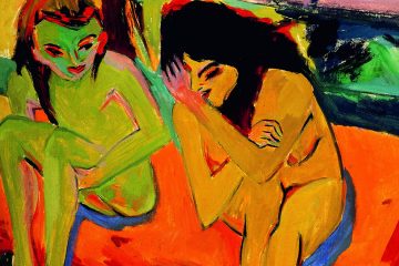 Kirchner Mujeres desnudas conversando 1910 mini