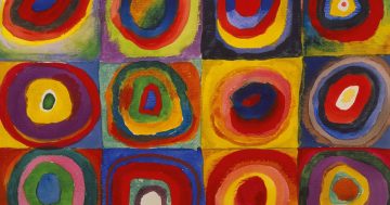 Estudio de color con cuadros 1913 mini