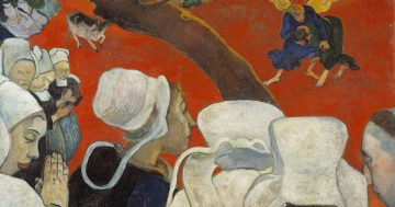 Gauguin Visión después del sermón 1888 mini