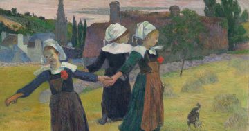 Gauguin en Bretaña miniatura