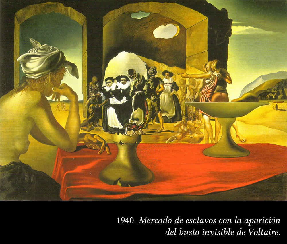 Aparición De Un Rostro Y Un Frutero En La Playa Momentos de Dalí. - 3 minutos de arte