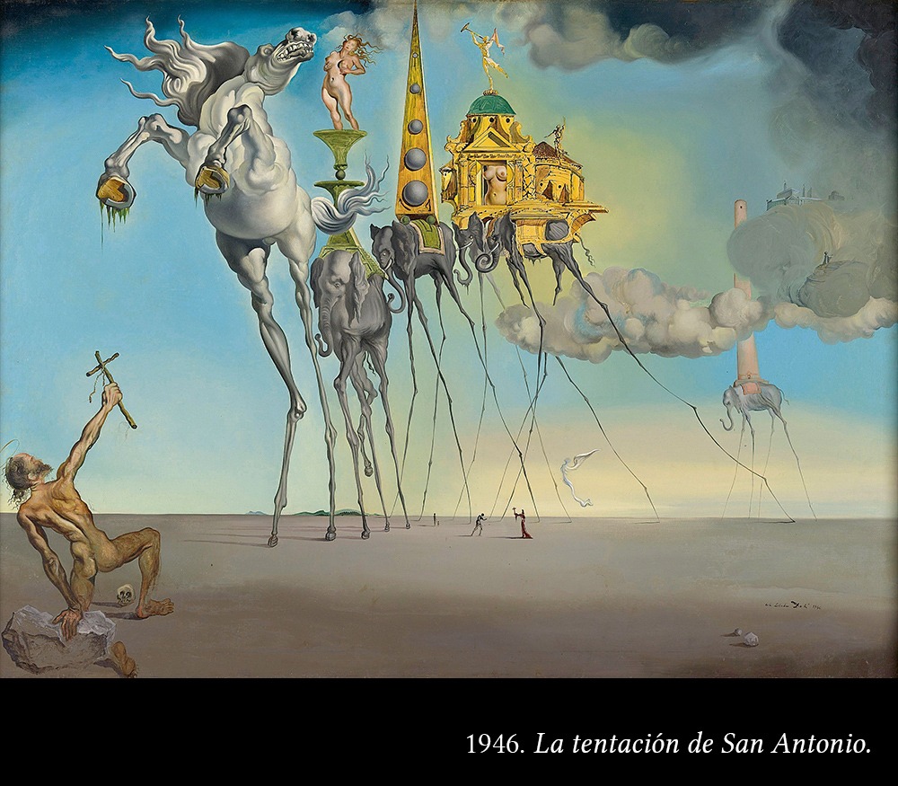 Aparición De Un Rostro Y Un Frutero En La Playa Momentos de Dalí. - 3 minutos de arte