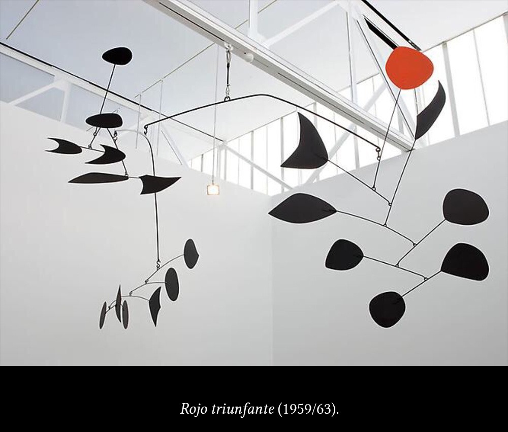 Los móviles de Calder. - 3 minutos de arte