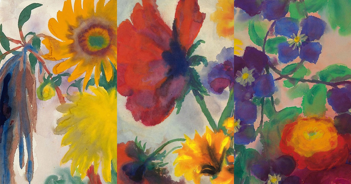 Emil Nolde, la naturaleza y el arte. - 3 minutos de arte