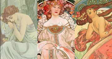 C6 Alfons Mucha mini