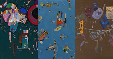 C6 Kandinsky biomorphic abstraction mini