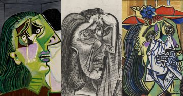 C6 Picasso's Weeping Woman mini