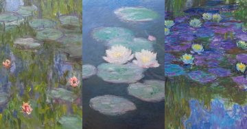 C6 Monet's Water Lilies mini