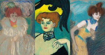 C6 Picasso and HIs Admiration for Toulouse-Lautrec mini