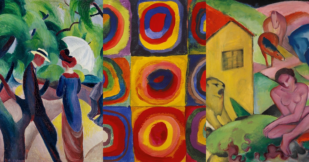 El Jinete Azul Kandinsky