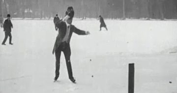 Max aprende a patinar