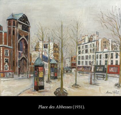 C6 El Montmartre de Maurice Utrillo 02