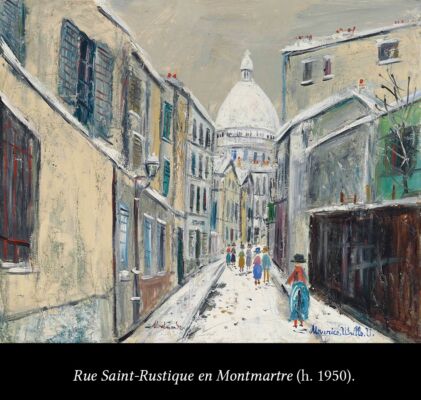 C6 El Montmartre de Maurice Utrillo 06