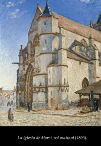 C6 Sisley y la iglesia de Moret 01