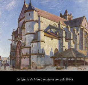 C6 Sisley y la iglesia de Moret 05