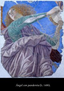 C6 Los ángeles músicos de Melozzo da Forlì 06